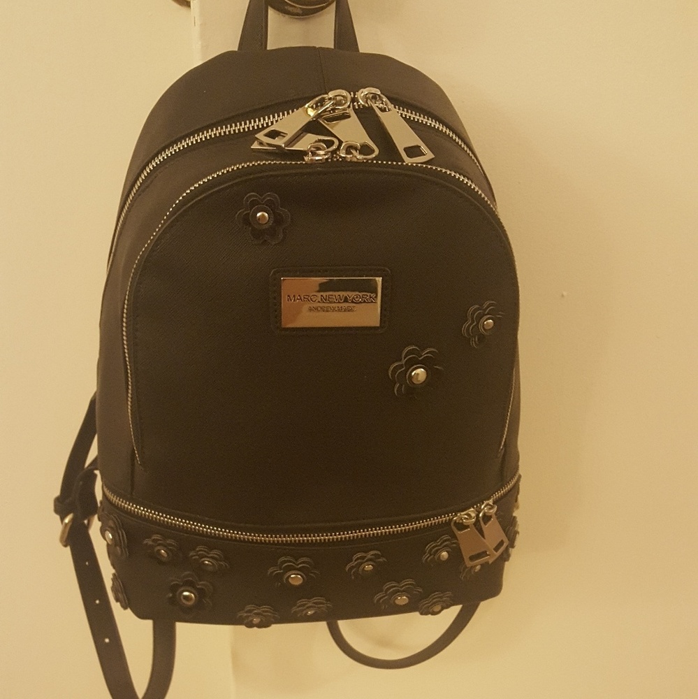 Marc New York Black Backpack